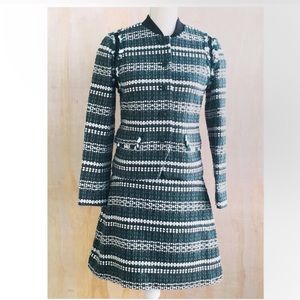 {Tory Burch} Norfolk Tweed dress suit sz 4